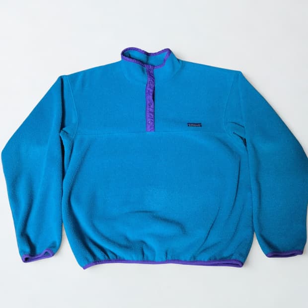 (M)파타고니아 80s Usa 틸블루 신칠라 플리스 후리스