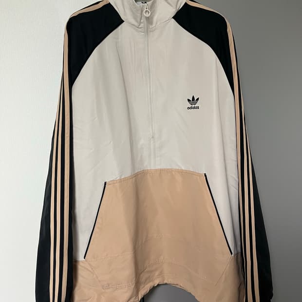 아디다스 하프 집업 바람막이 L