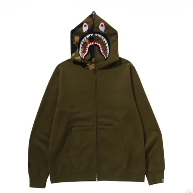 베이프 후드집업 s