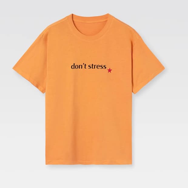 기마구아스 don't stress 티셔츠