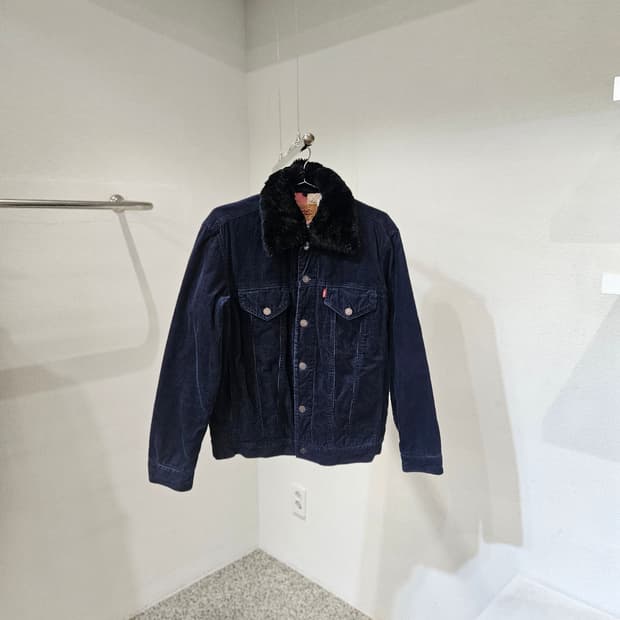 리바이스 코듀로이 쉐르파 트러커 자켓