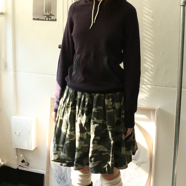 준야 와타나베 맨 다크 퍼플 후디