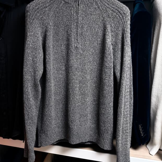 (명작,강추👍)로로피아나 베이비 캐시미어 집업 스웨터 니트