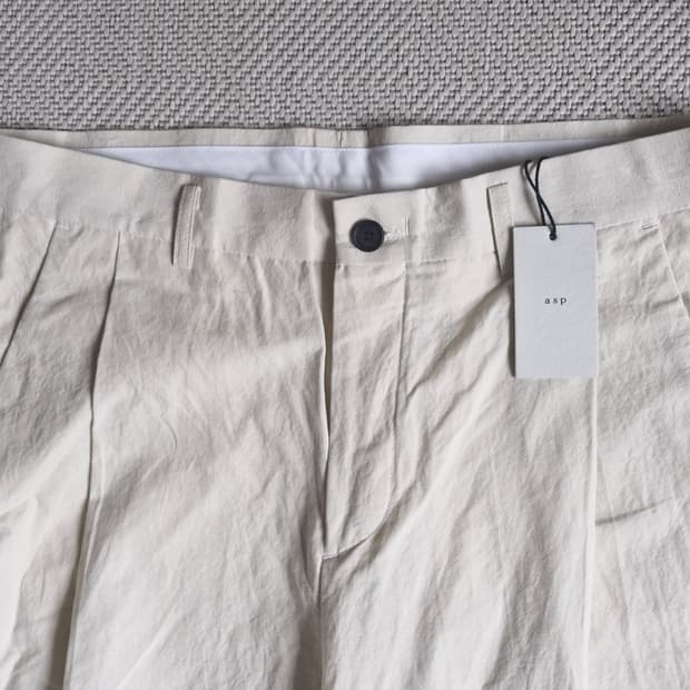 새상품 애습 린넨 리조트 트라우저 XL 