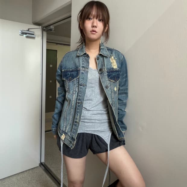 Abercrombie denim jk