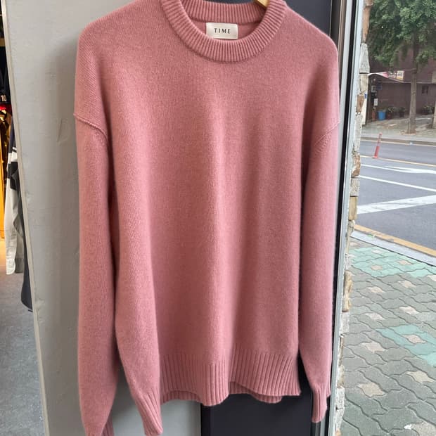 105/ 타임 옴므 22FW 모 니트 스웨터