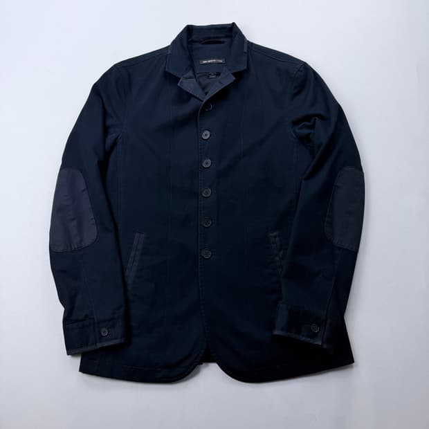 존바바토스 차이나카라 블레이저 코튼자켓 블랙