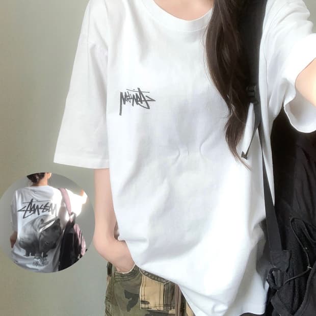 스투시 하마 반팔티