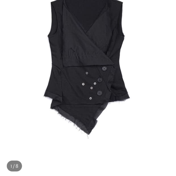하르테올뎀 Unbalanced Button Vest