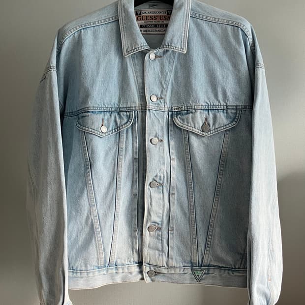 90s GUESS by Georges Marciano 데님 자켓