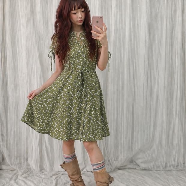숲 소녀 원피스🌿