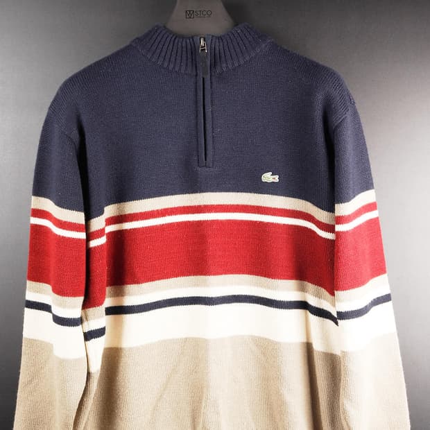 라코스테 하프집업 니트