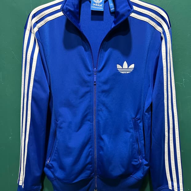 아디다스 파이어버드 트랙탑져지 블루90