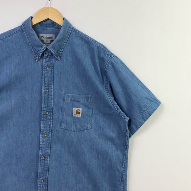 XL 칼하트 데님 셔츠