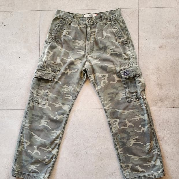 리바이스 카모 카고 팬츠