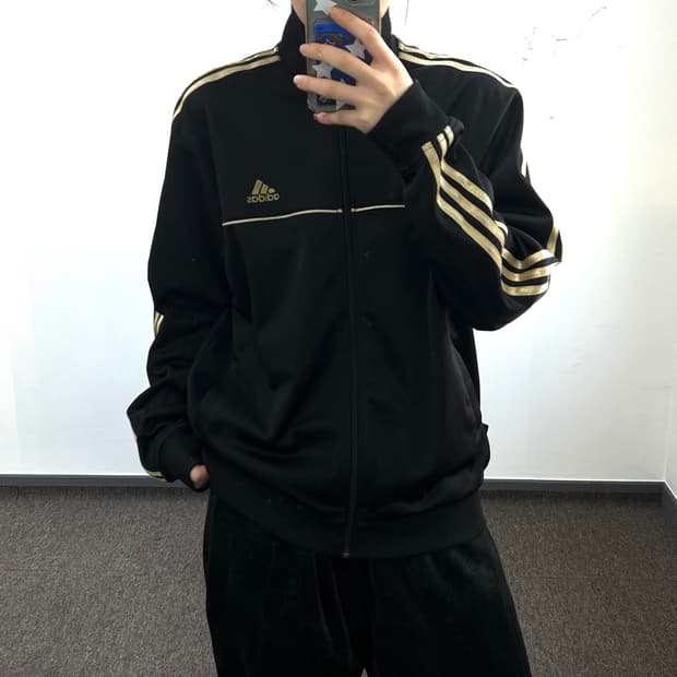 Adidas 아디다스 검골 삼각로고 져지