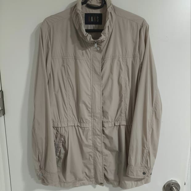 여100 닥스 레이스 포인트 나일론 자켓 바람막이