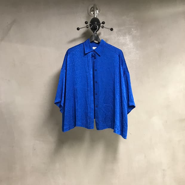 발렌시아가 반팔 셔츠 블라우스 34(W)