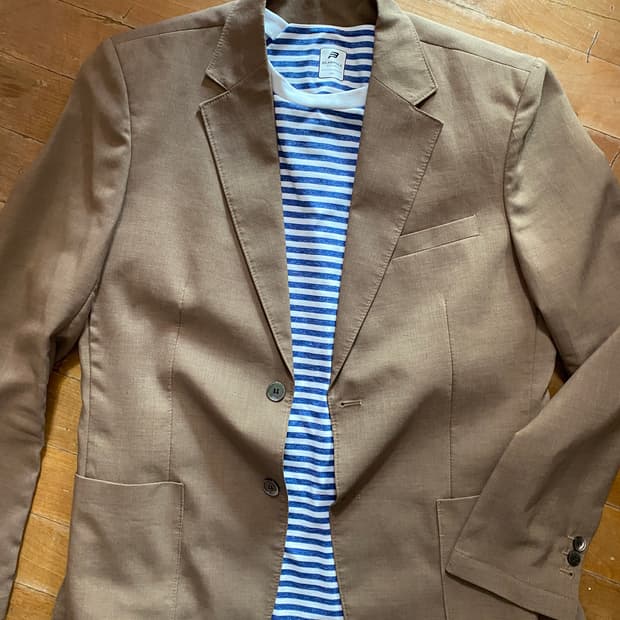 아이템 플래너 오디너리 브라운 여름 자켓 (100)