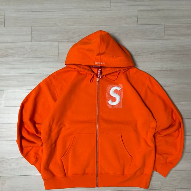 (XL) 슈프림 s로고 후드 집업 -24fw