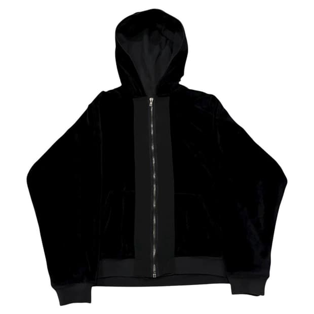 [XS] 하이더아커만 14FW 더블 레이어드 벨벳 후디