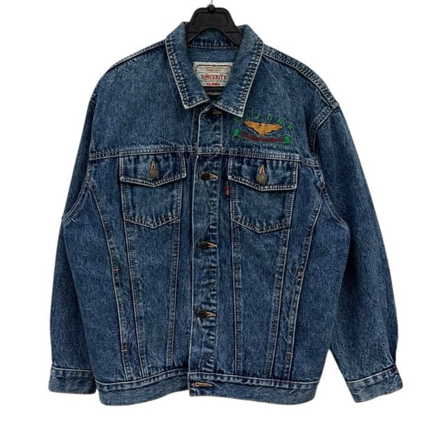 재패니즈 빈티지 데님자켓   