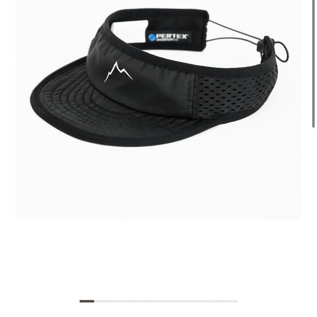 케일 라이트 에어 썬 캡 블랙