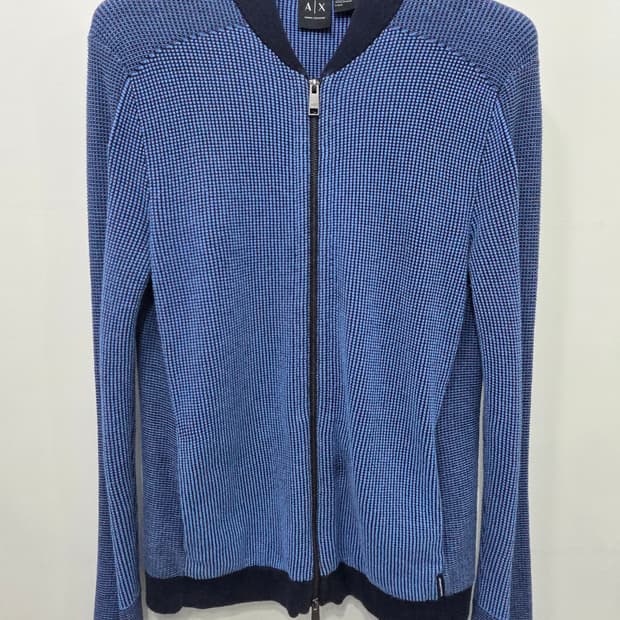 아르마니 익스체인지 니트 집업 가디건(L)