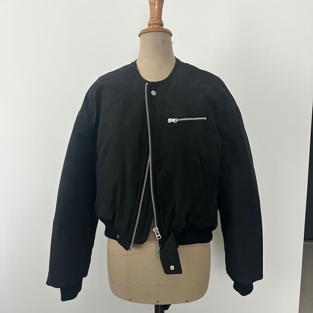 세터 여성 패디드 봄버자켓_S