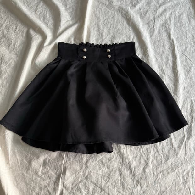 로맨틱 갸루 고딕 공겜여주 미니 스커트