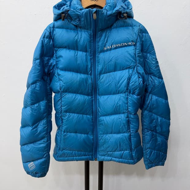 정품) 살로몬 여성 구스패딩 S