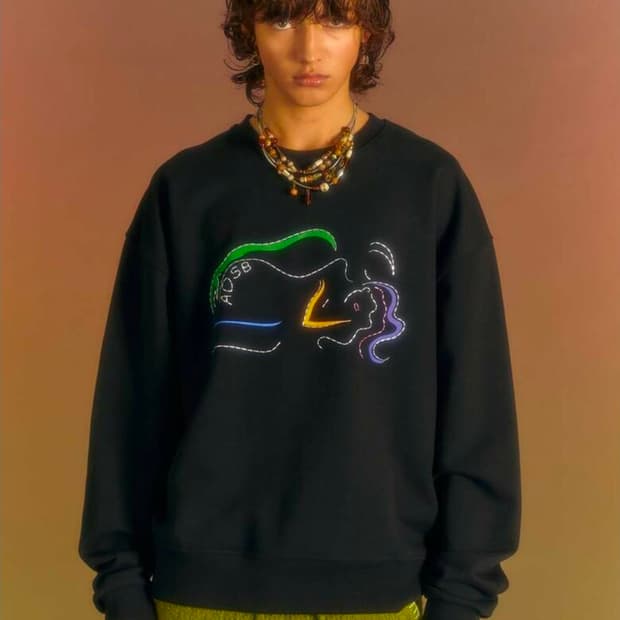 앤더슨벨 HOT SPRINGS SWEATSHIRTS L사이즈