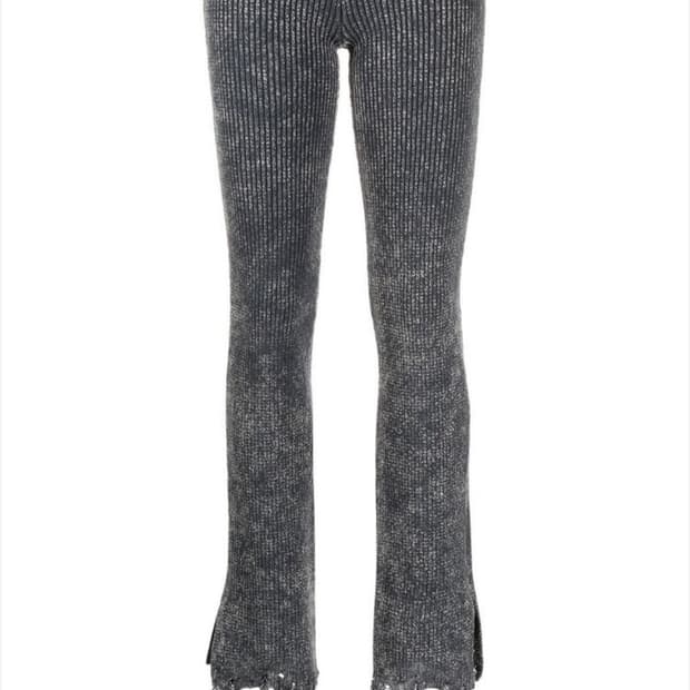 아크네 ACNE 플레어 니트 팬츠