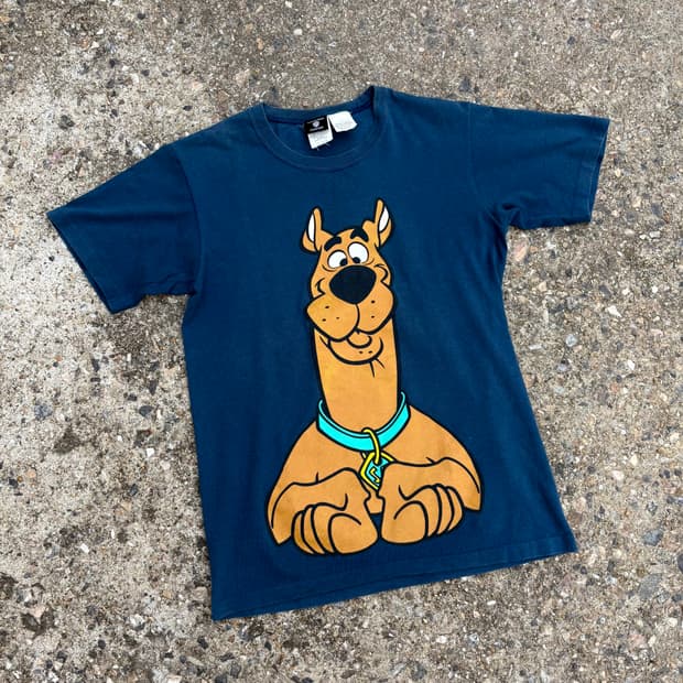 90s Scooby Doo Double Sided T Shirt