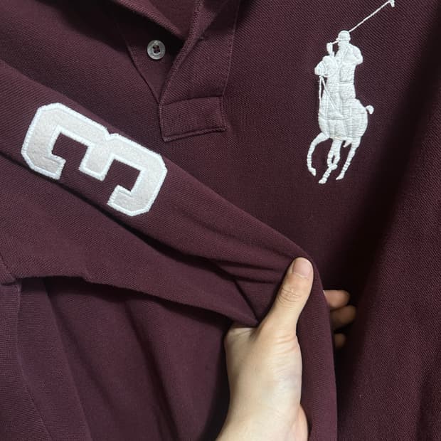 폴로 빅포니 긴팔 pk티