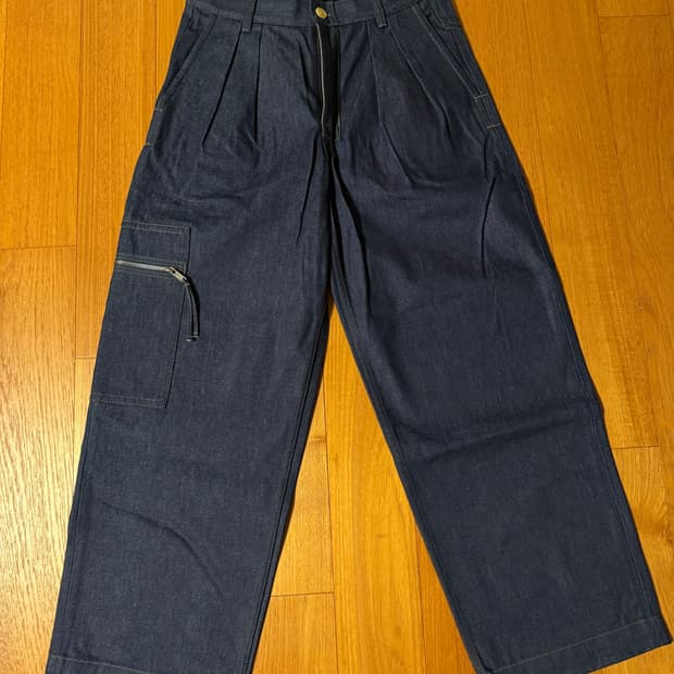 자크뮈스 데님 벌룬핏 데님팬츠 32사이즈