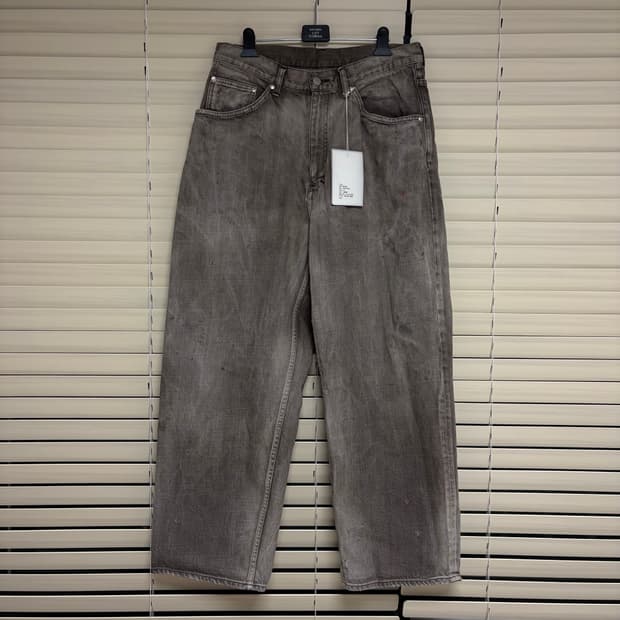 안셀름 25fw Ancellm AGING01 에이징 데님 페인터 팬츠 2