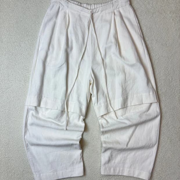 로렌 마누지안 lauren manoogian 린넨 팬츠 PN5976   