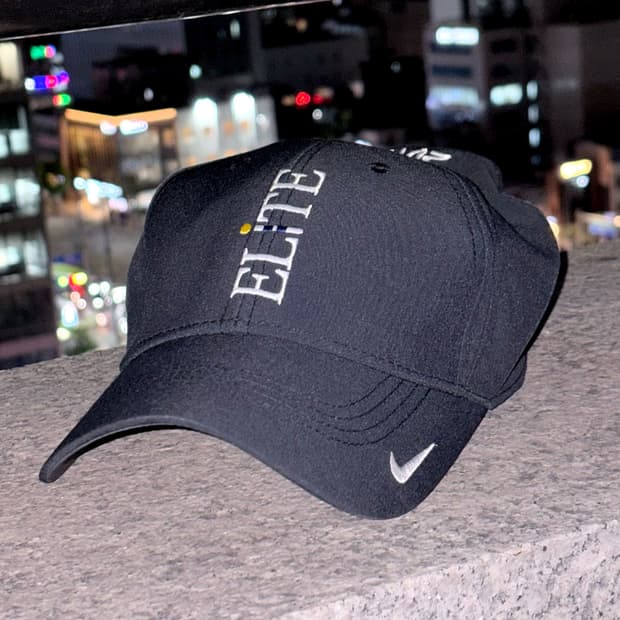 나이키 레거시91 드라이핏 ‘ELITE’ 검정 볼캡