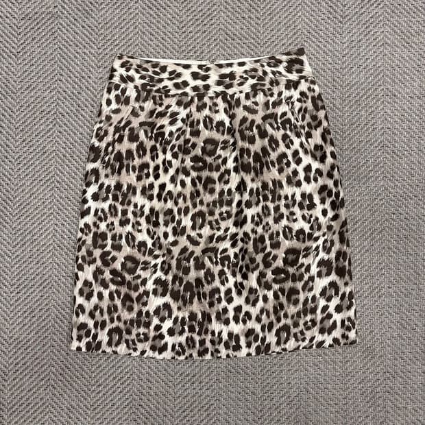 바나나리퍼블릭 레오파드 미니스커트 v1113