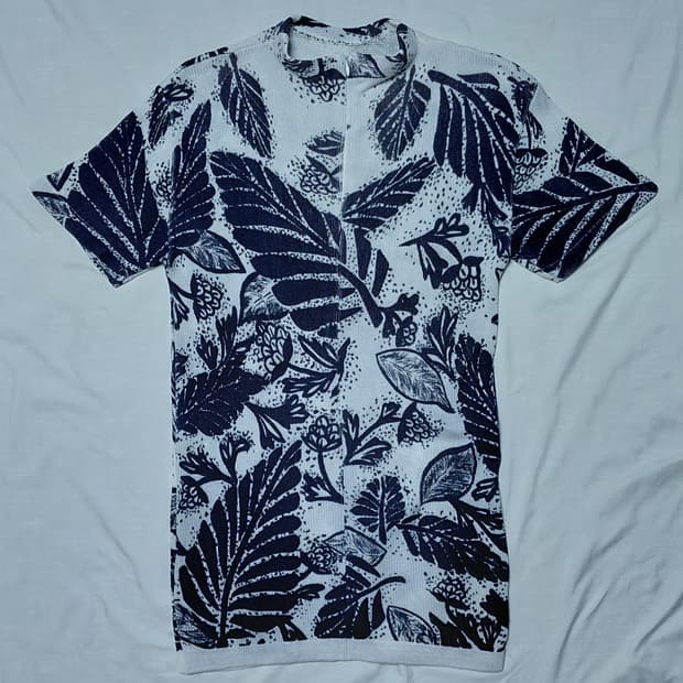 로트레아몽(LAUTREAMONT) 하이넥 보태니컬 코튼 니트 (9호)