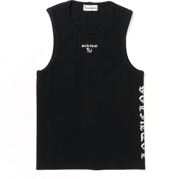 스키즘 인듀싱 MUSCLE TANK TOP BLACK