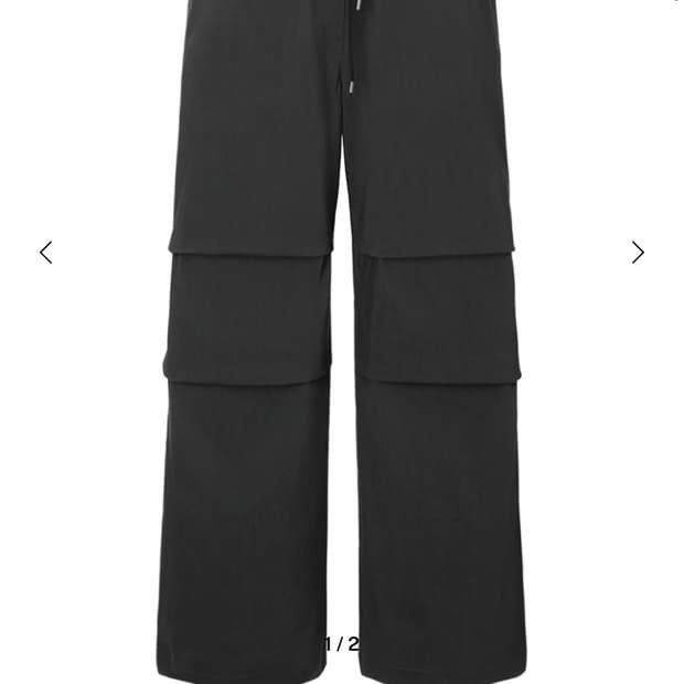 (Inegi) Aero Parachute Pants (charcoal)