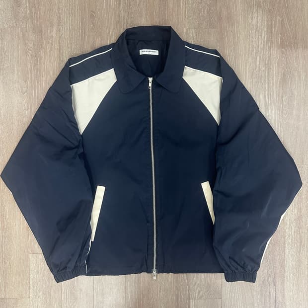 슬로우 레코드 하우스 바람막이 네이비 M 사이즈