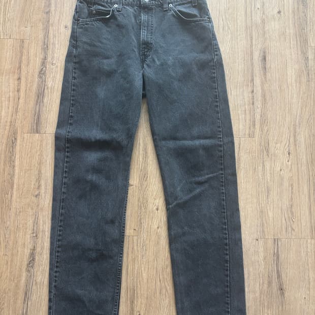90s 흑청 리바이스 505 블랙탭 made in usa