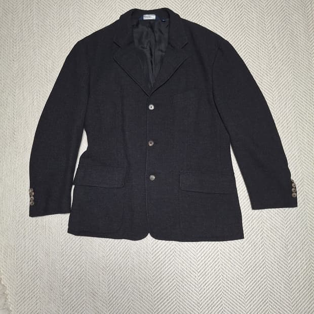 폴로 랄프로렌 울 블렌드 헤링본 블레이저