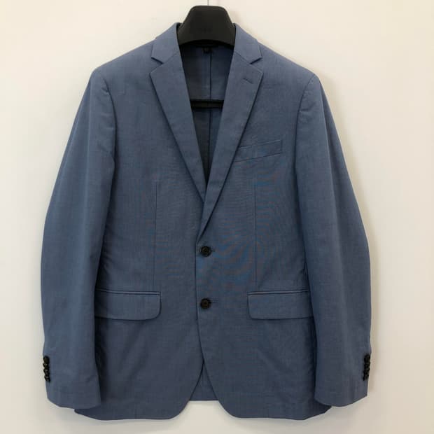 바나나리퍼블릭 코튼 블루자켓 95