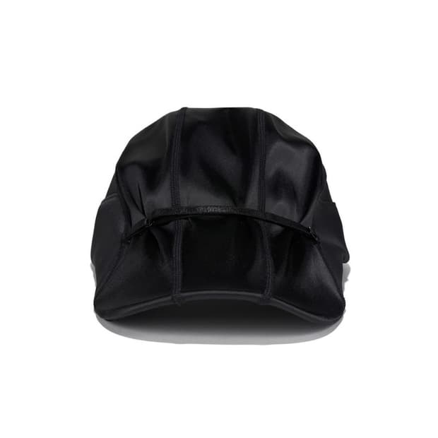 SATIN DUCKBILL CAP 블랙