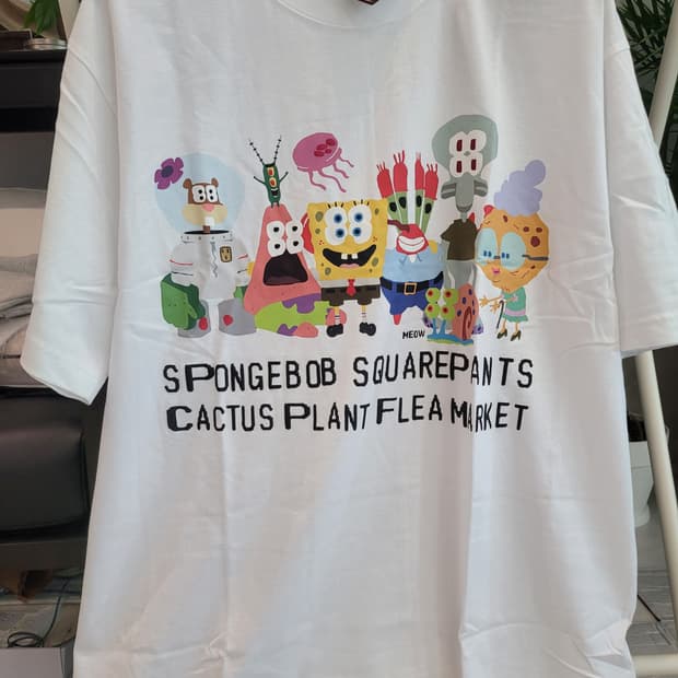 일본 한정/새상품] 유니클로 재팬 x CPFM x 스폰지밥 25주년 콜라