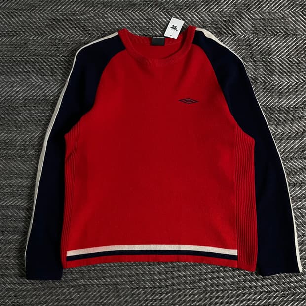 00s 엄브로 잉글랜드 국대 레트로 스웨터 o 3260